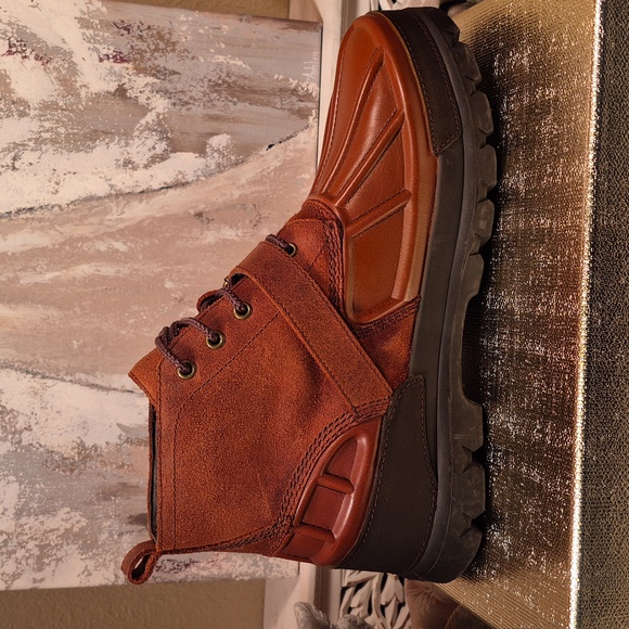 Polo Ralph Lauren men's Oslo Low Waterproof Leather and Suede Boot - Picture 6 of 8